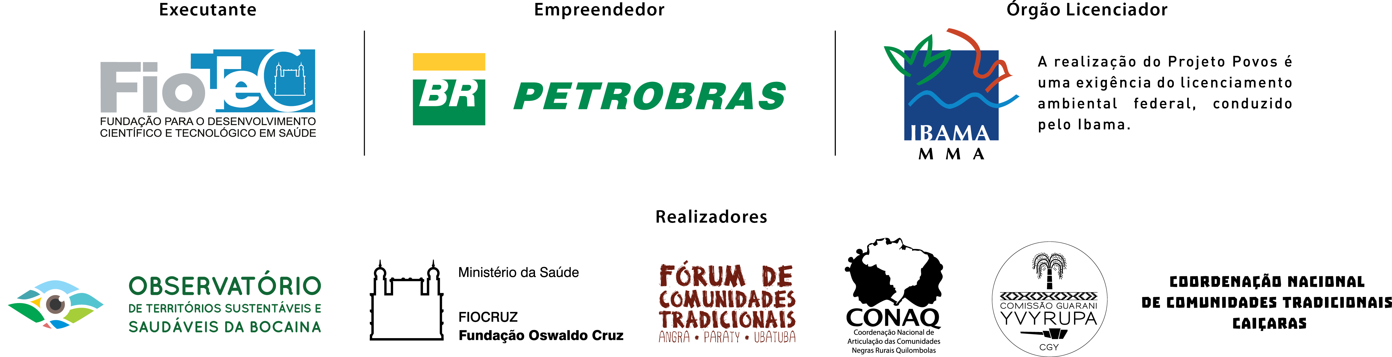 Barra de Logos do Header